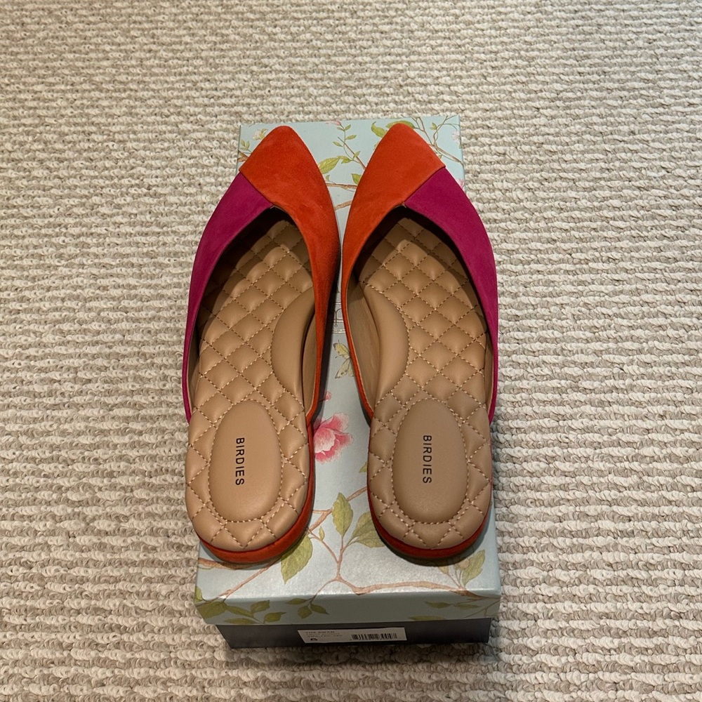 Birdies The Swan mule in fruit punch